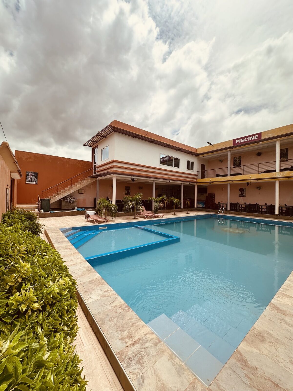 Deuxième piscine du complexe